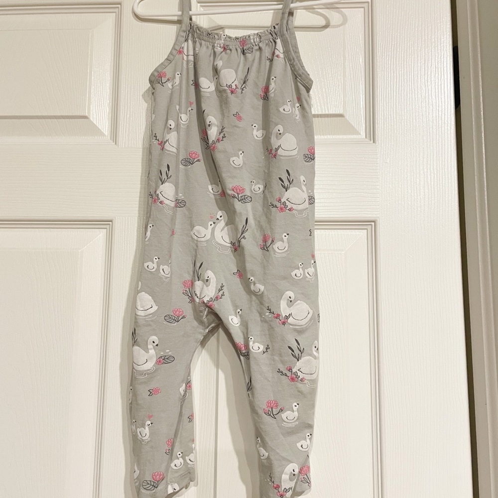 H&M Baby Girl Swan Romper